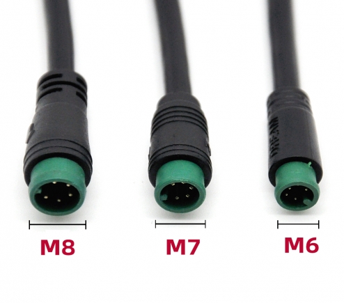 IP65 2 3 4 5 6 PinMale Female M6 M7 M8 Waterproof Connector