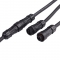 IP68 Plastic M16 Mini Screw Type 4 Pin Male Female Power Connector 4 Pin Waterproof Connector